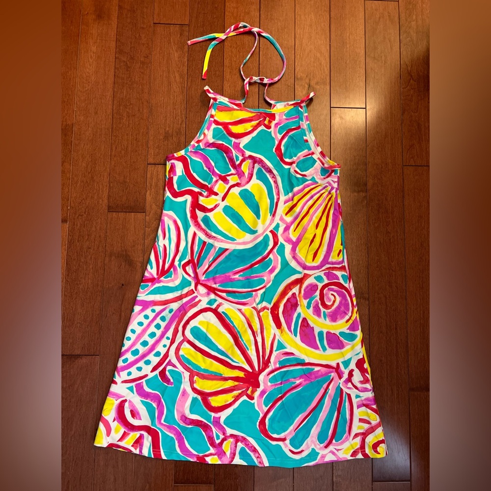 XS Women’s Aryeh Colorful Shell Print Dress